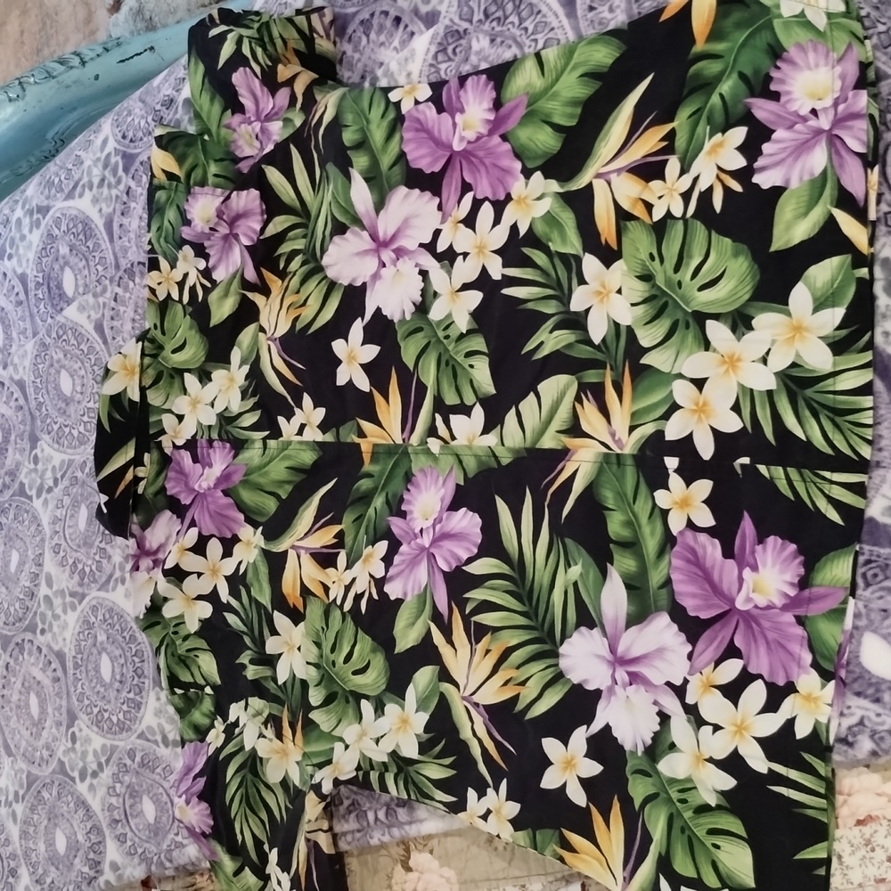 Go Barefoot short sleeve Hawaiian shirt size XL - Picture 8 of 8